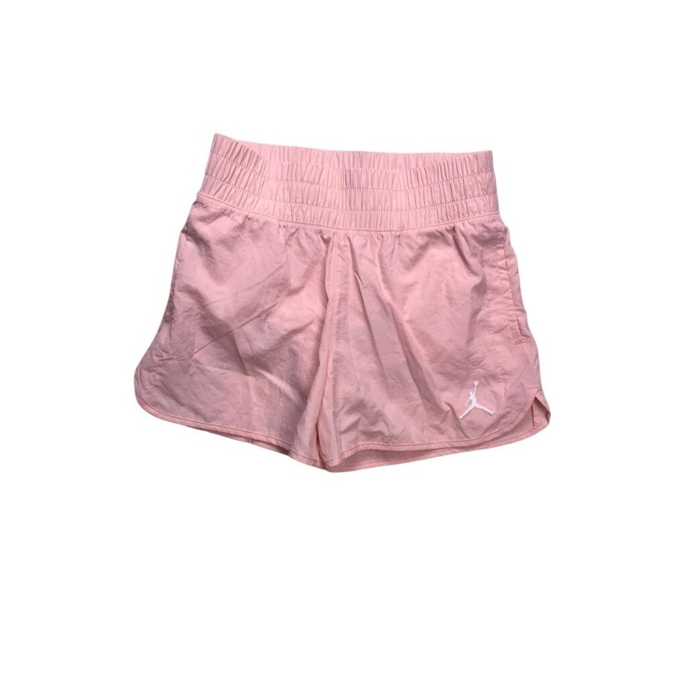 Jordan Athletic Shorts Girls XL Pink New Nylon Running Gym Basketball D1170-AHC